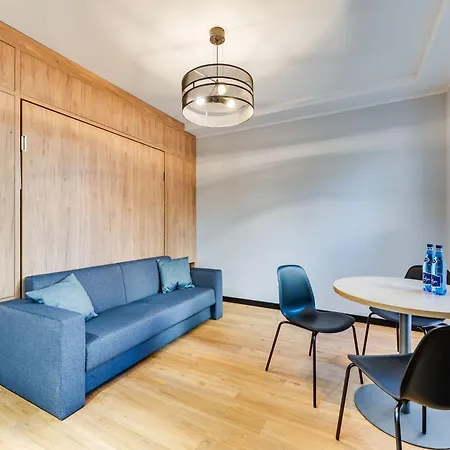 Apartment Black & Blue By Oneapartments